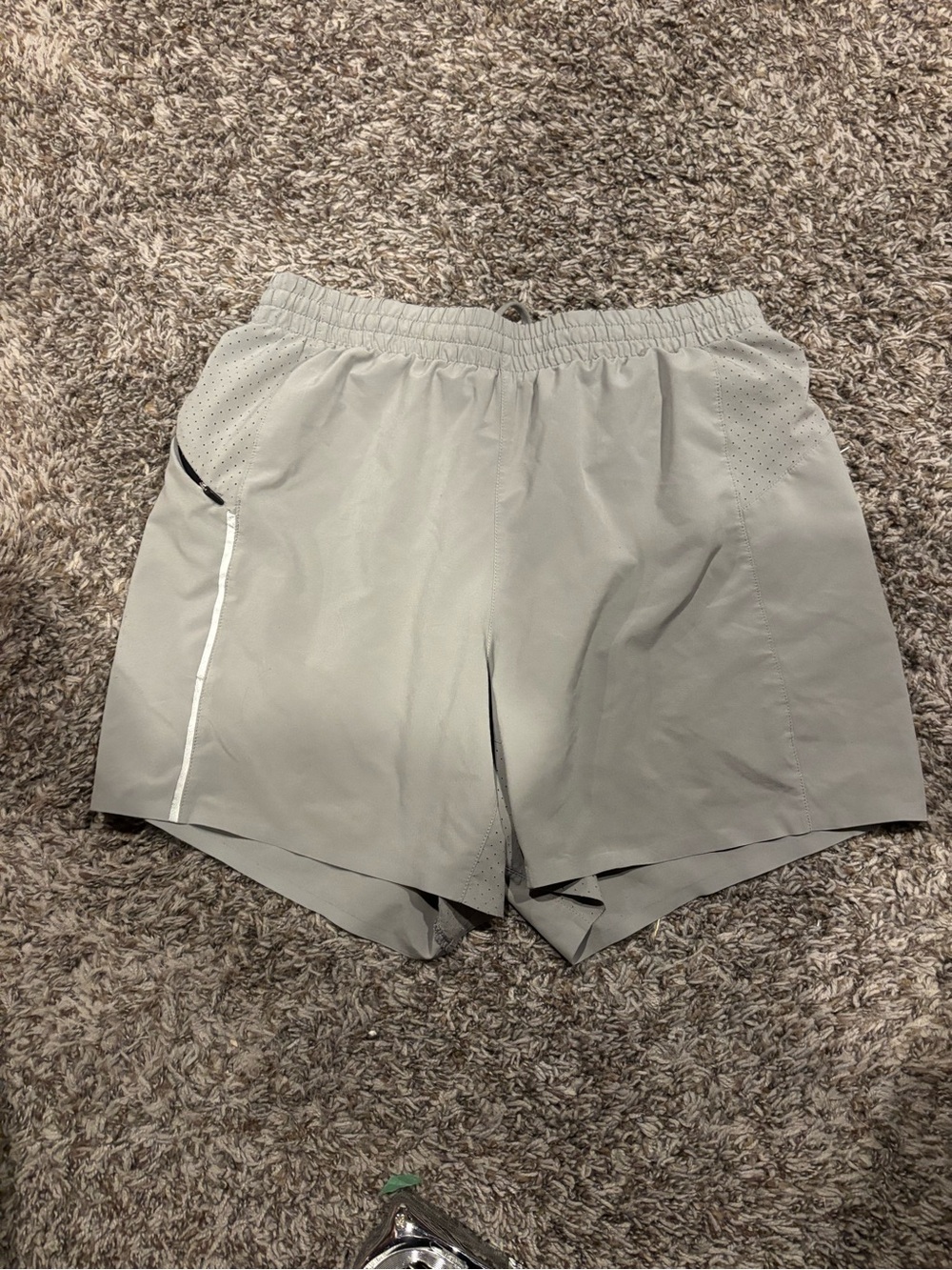 Men's Lightweight Gray Athletic Shorts